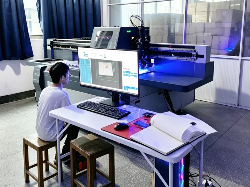 Intelligente productie-upgrade | Aofukang introduceert visuele UV-printer om het vakmanschap van waterdispensers te optimaliseren