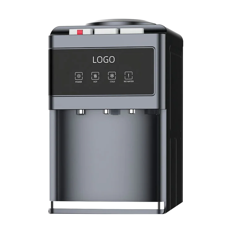Glazen displaypaneel Desktop-waterdispenser